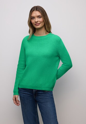 STREET ONE Pullover in Grün: Vorderseite