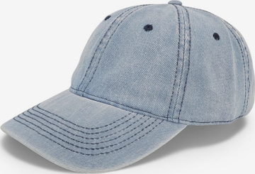 styleBREAKER Cap 'Jeans Baseball Cap' in Blue: front