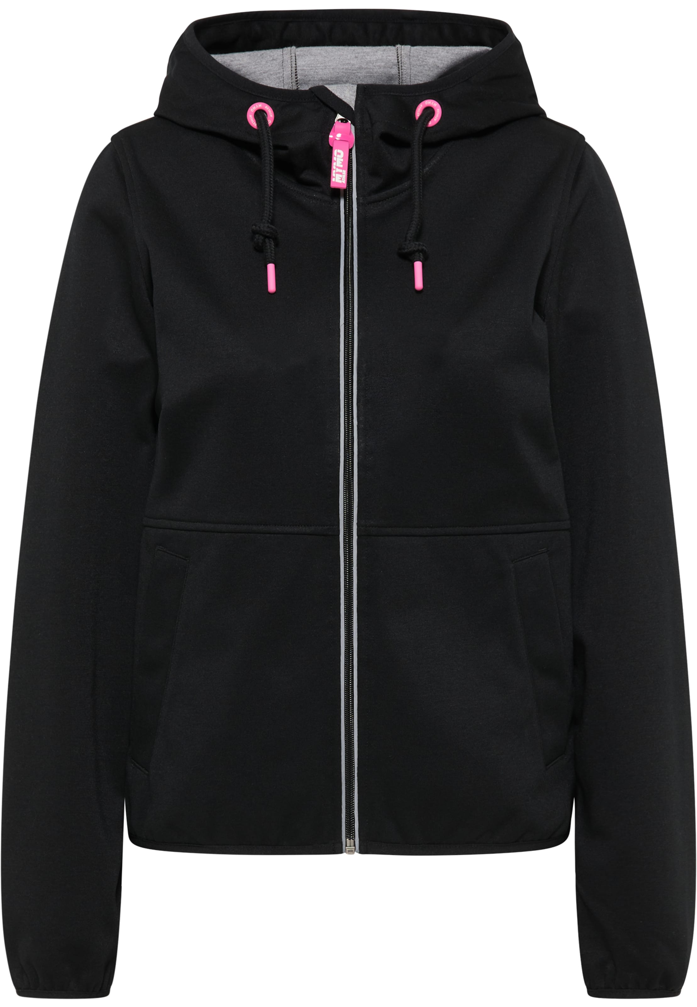 myMo ATHLSR Funkčná bunda - Čierna: predná strana