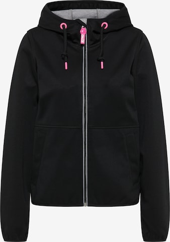 myMo ATHLSR Performance Jacket in Black: front