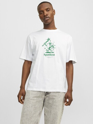 JACK & JONES Bluser & t-shirts i hvid: forside