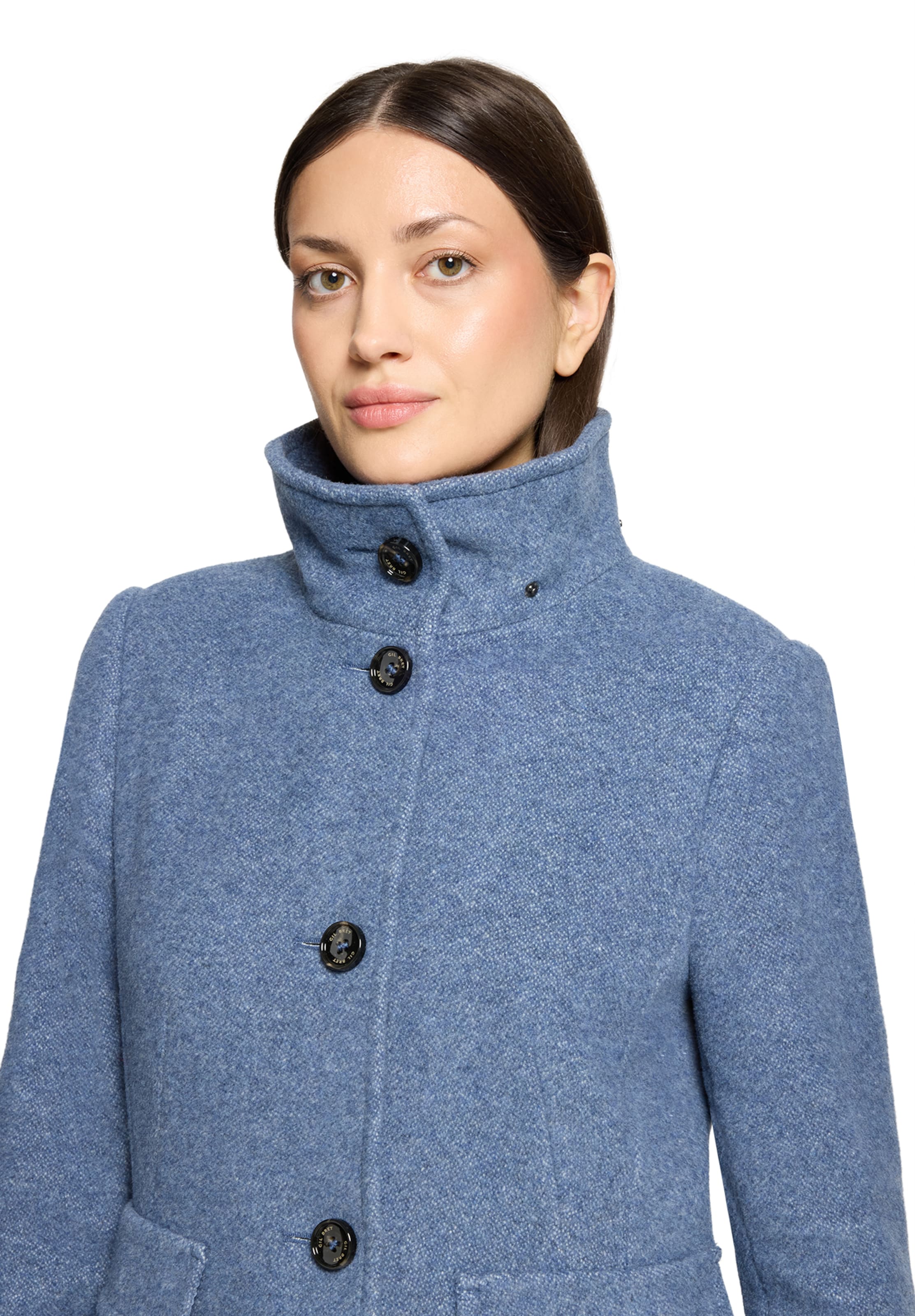 GIL BRET Between-Seasons Coat in Blue