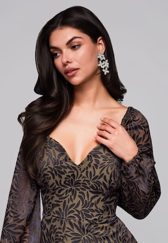 Ombre Avondjurk in Groen