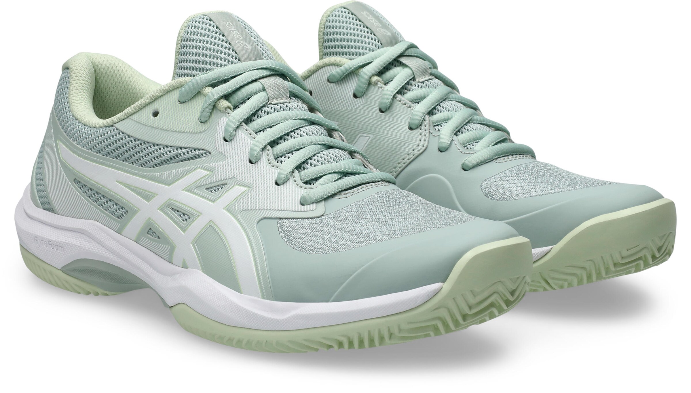 ASICS Athletic Shoes in Green