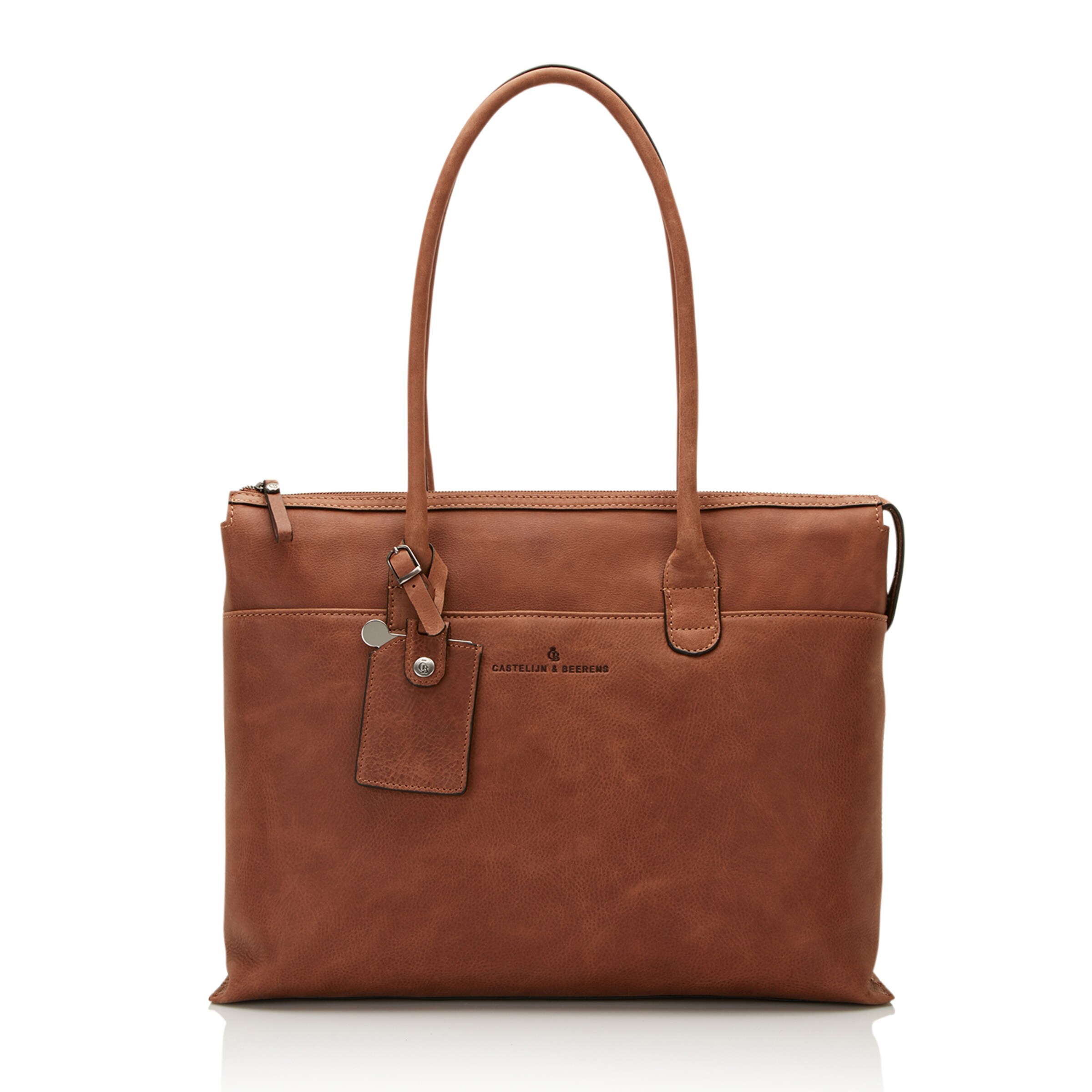 Borsa a spalla 'Carisma ' di Castelijn & Beerens in marrone: frontale