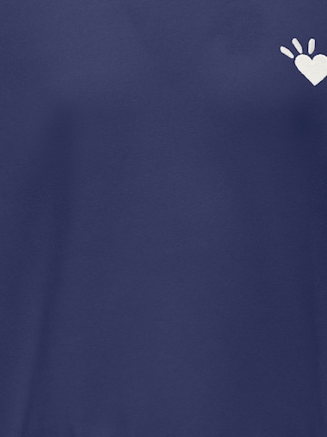 ONLY Sweatshirt 'Tammie' in Blauw