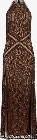 GUESS Evening Dress in Brown: front