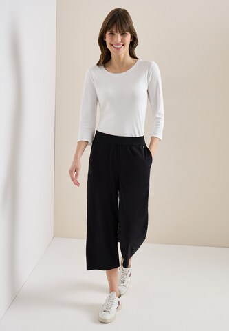 CECIL Wide Leg Hose in Schwarz