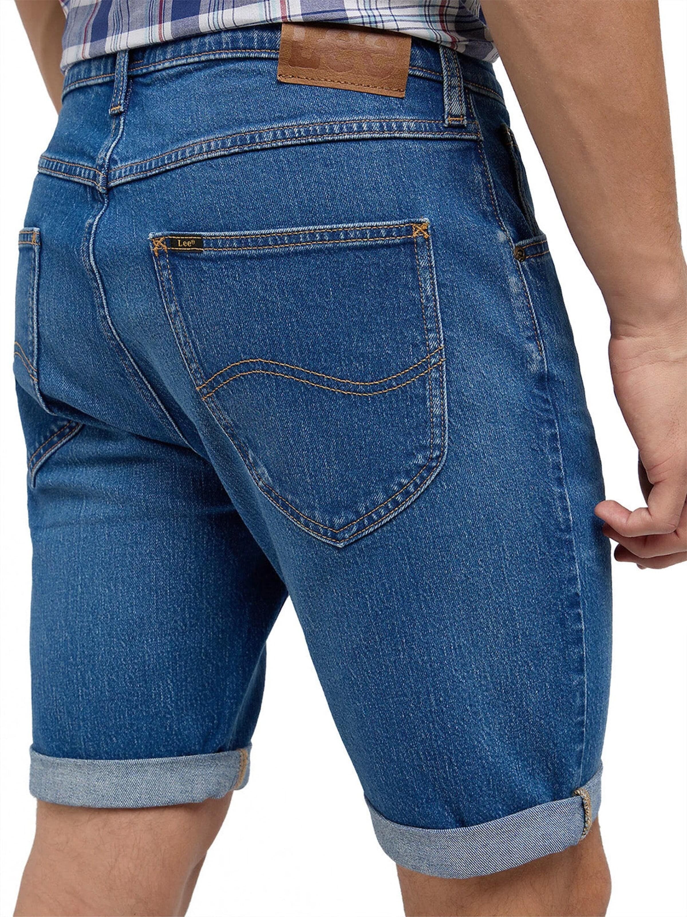 Lee Regular Jeans '5 POCKET SHORTS' in Blue