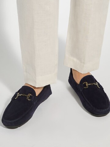Dune LONDON Mocassins 'Brackon' in Blauw