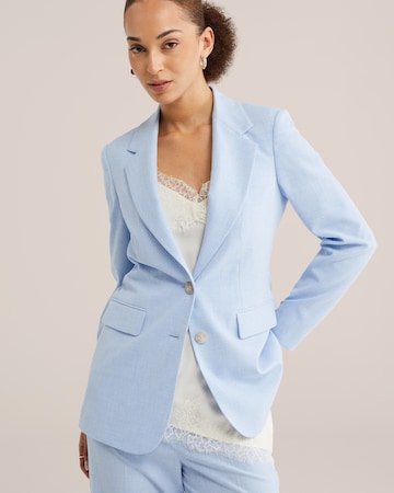 WE Fashion - Blazer en azul: frente