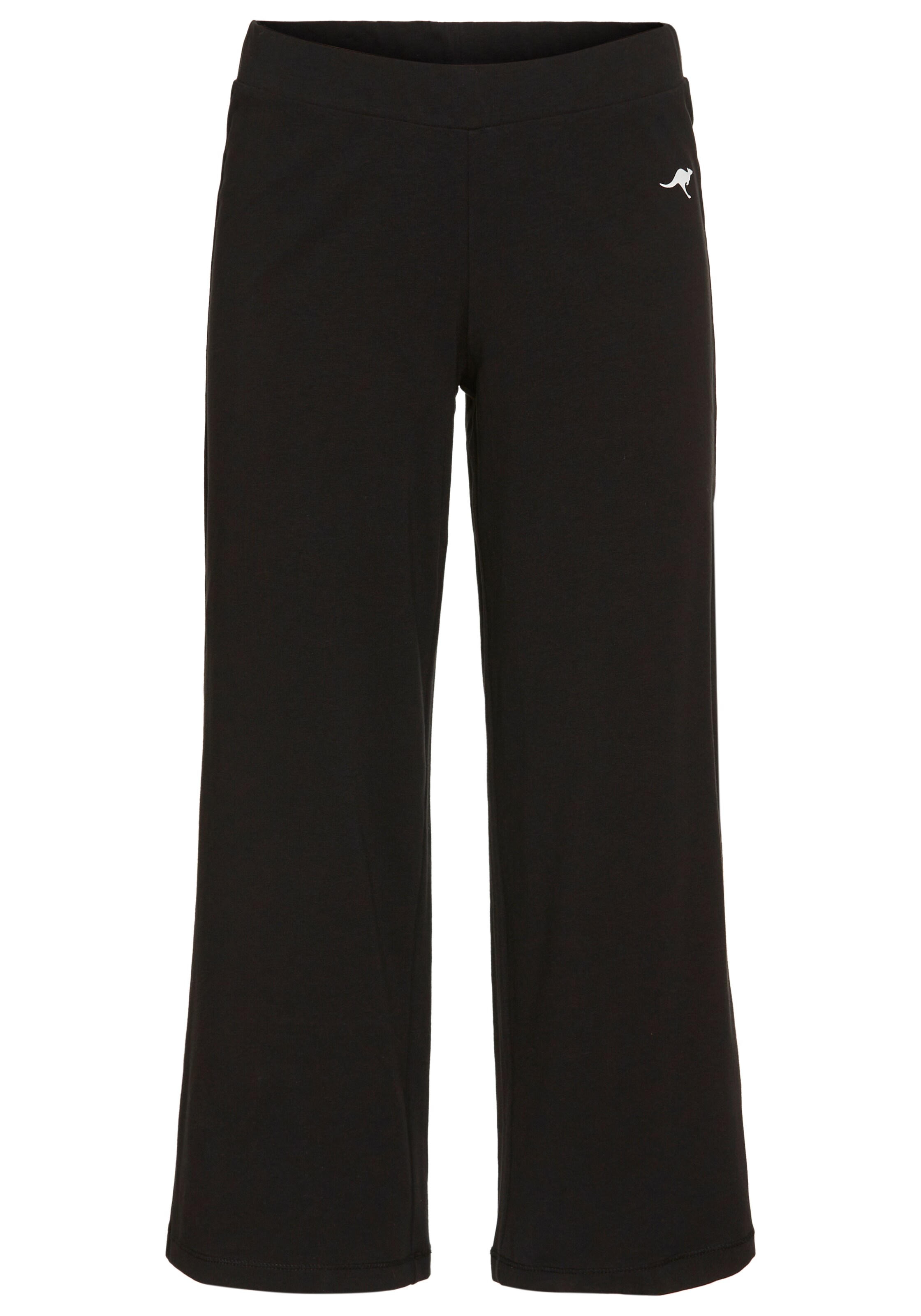 KangaROOS Pajama Pants in Black: front