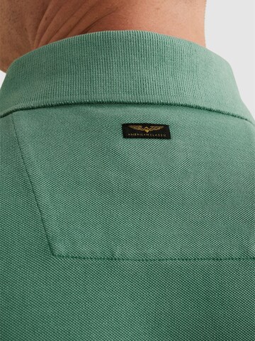 T-Shirt 'Polo shirt with garment-dye wash and tailwing logo' PME Legend en noir