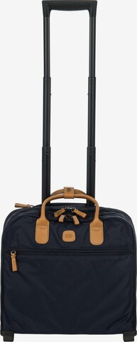 Bric's Trolley 'X-Travel' in Blau: Vorderseite