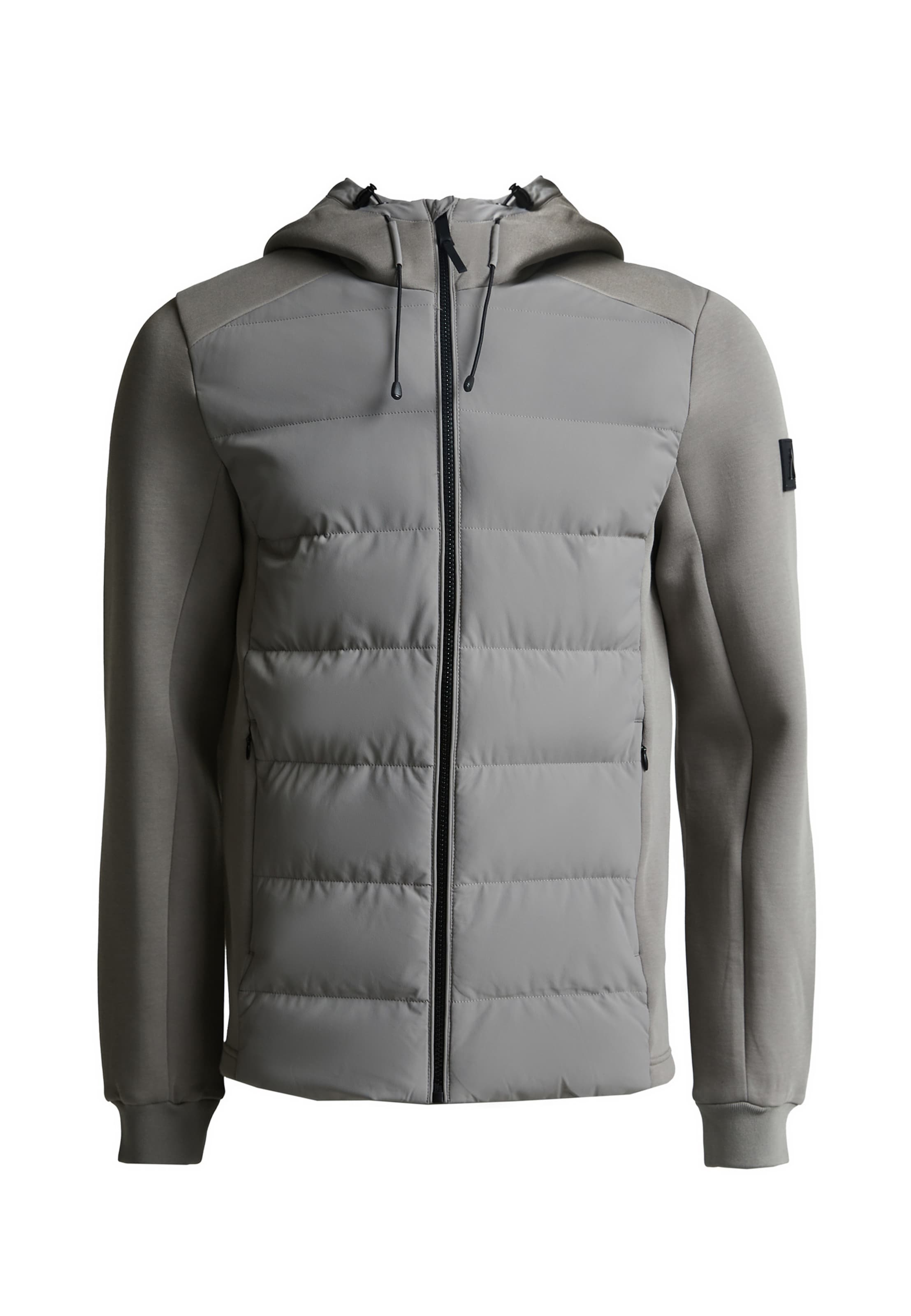Alessandro Zavetti Between-Season Jacket 'Collovati' in Grey: front