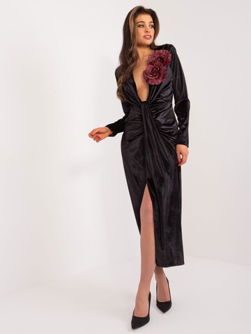 Madnezz House Abendkleid in Schwarz