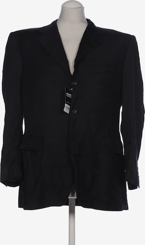 Canali Suit Jacket in M-L in Black: front