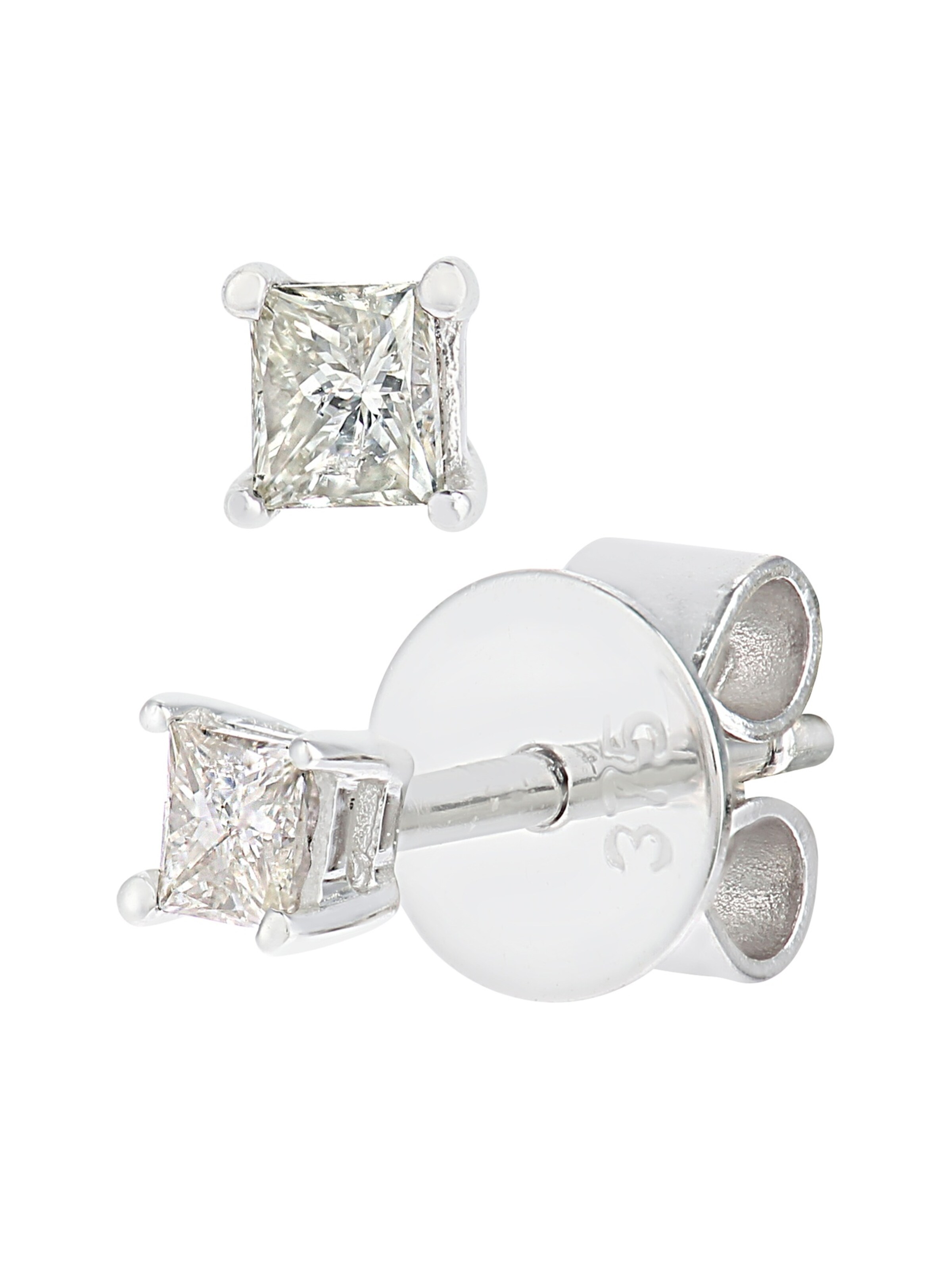 DIAMANT LETERNEL Ohrringe‌‌‌ in Silber: Vorderseite