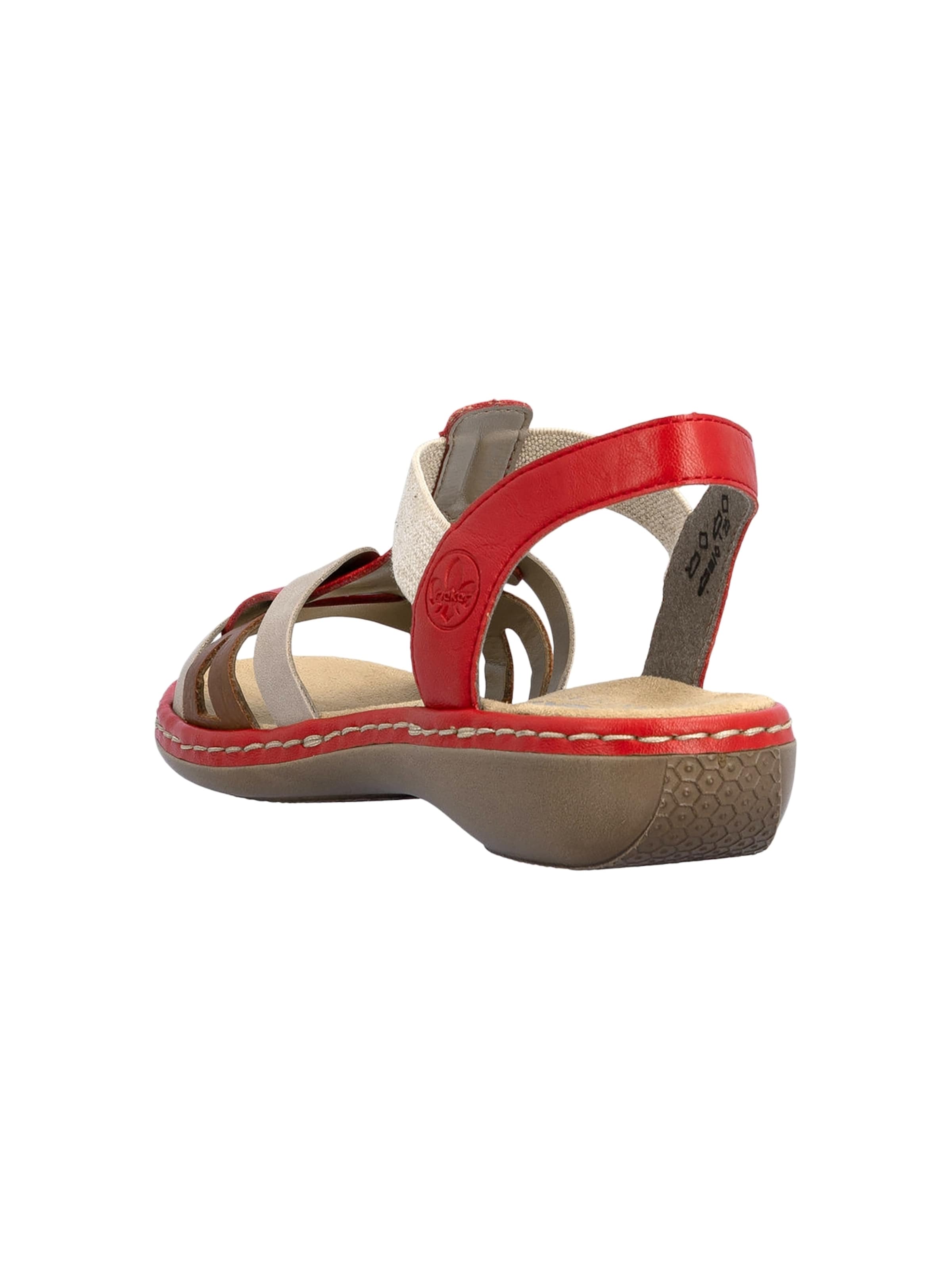 Rieker - Sandalias en rojo