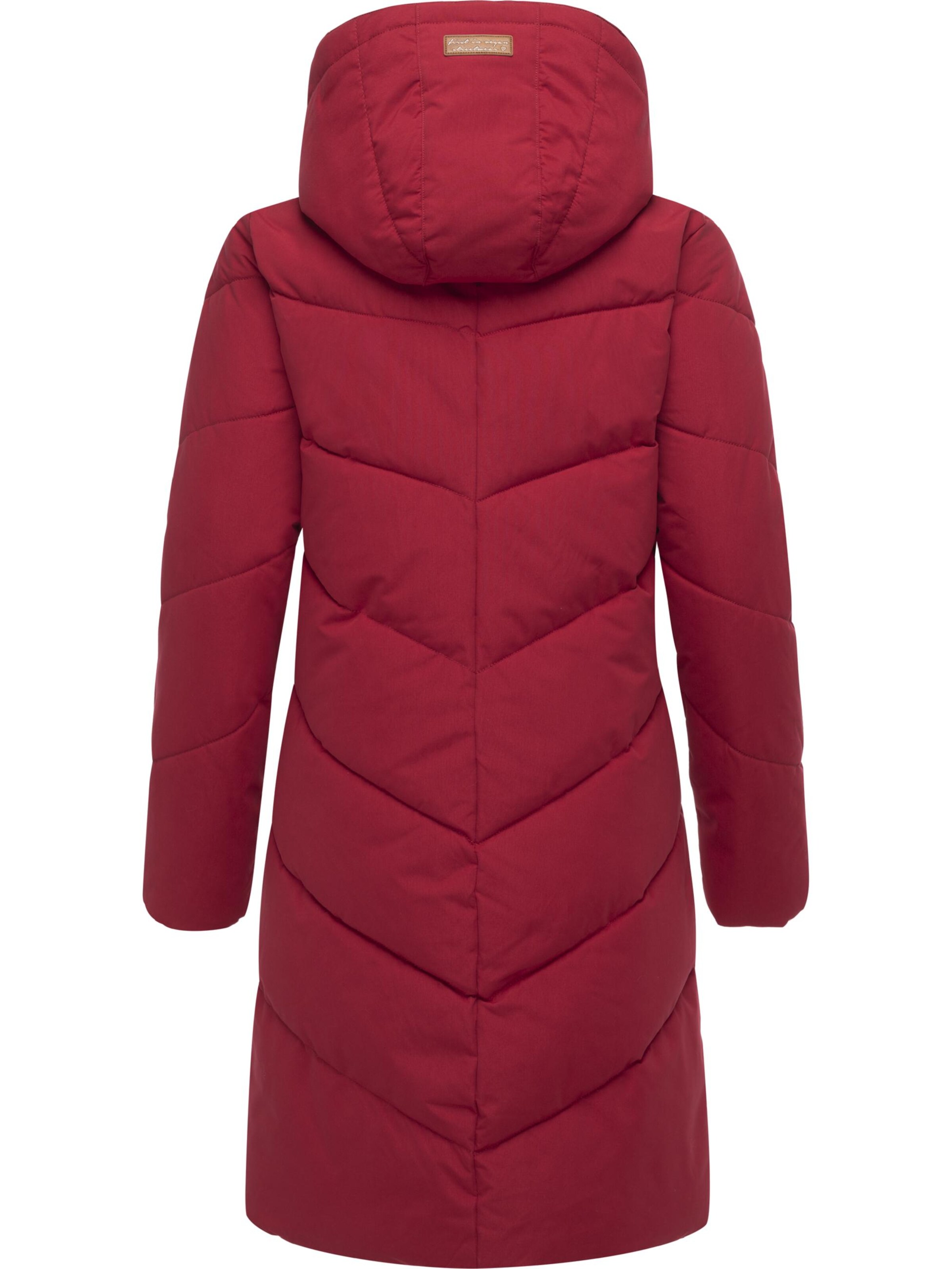 Ragwear Wintermantel 'Rebelka' in Rood
