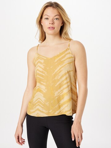 ONLY Top 'NOVA PARIS' in Yellow: front