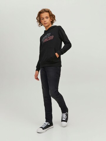 Coupe slim Jean 'Glenn' Jack & Jones Junior en noir