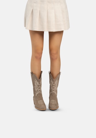 Salinyang Comwboystøvler i grøn