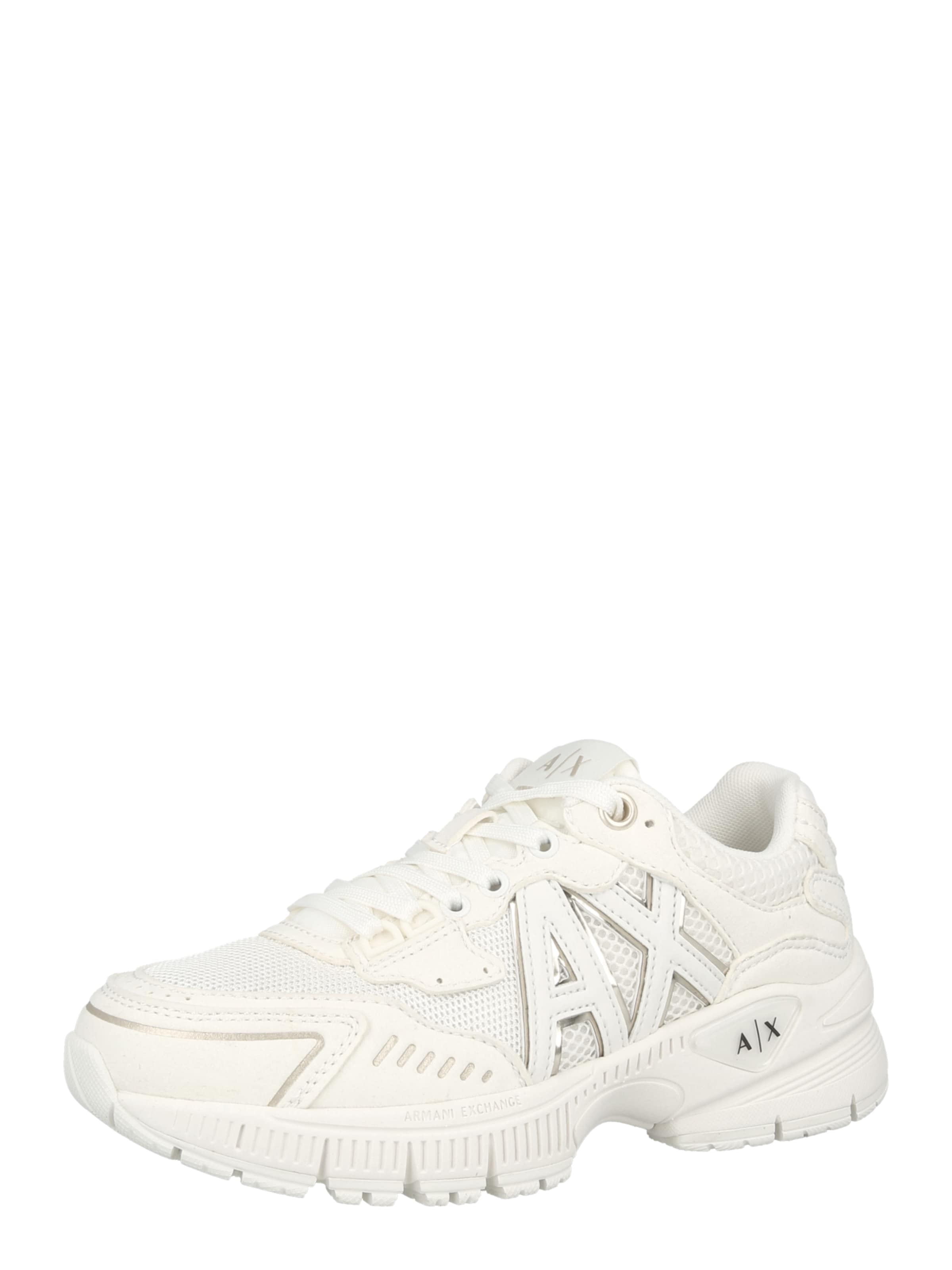 ARMANI EXCHANGE Sneakers laag in Wit: voorkant