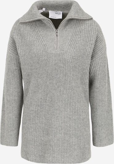 Selected Femme Petite Sweater in Light grey, Item view