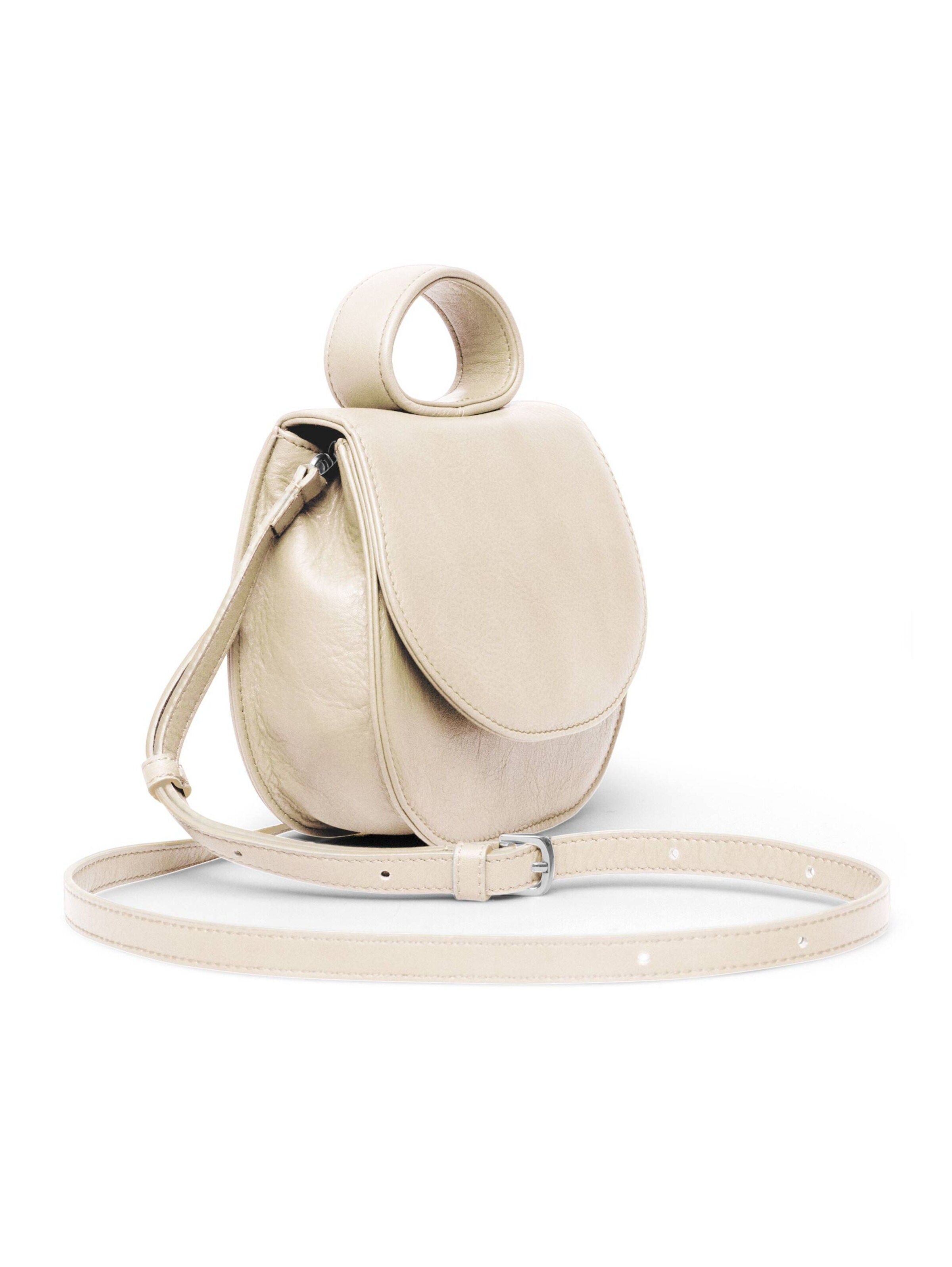 Gretchen Schultertasche 'Ebony' in Beige