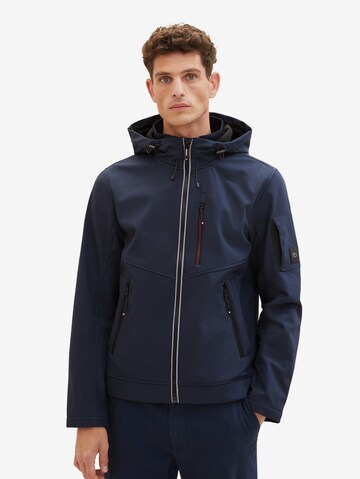 TOM TAILOR Between-Season Jacket in Blue: front