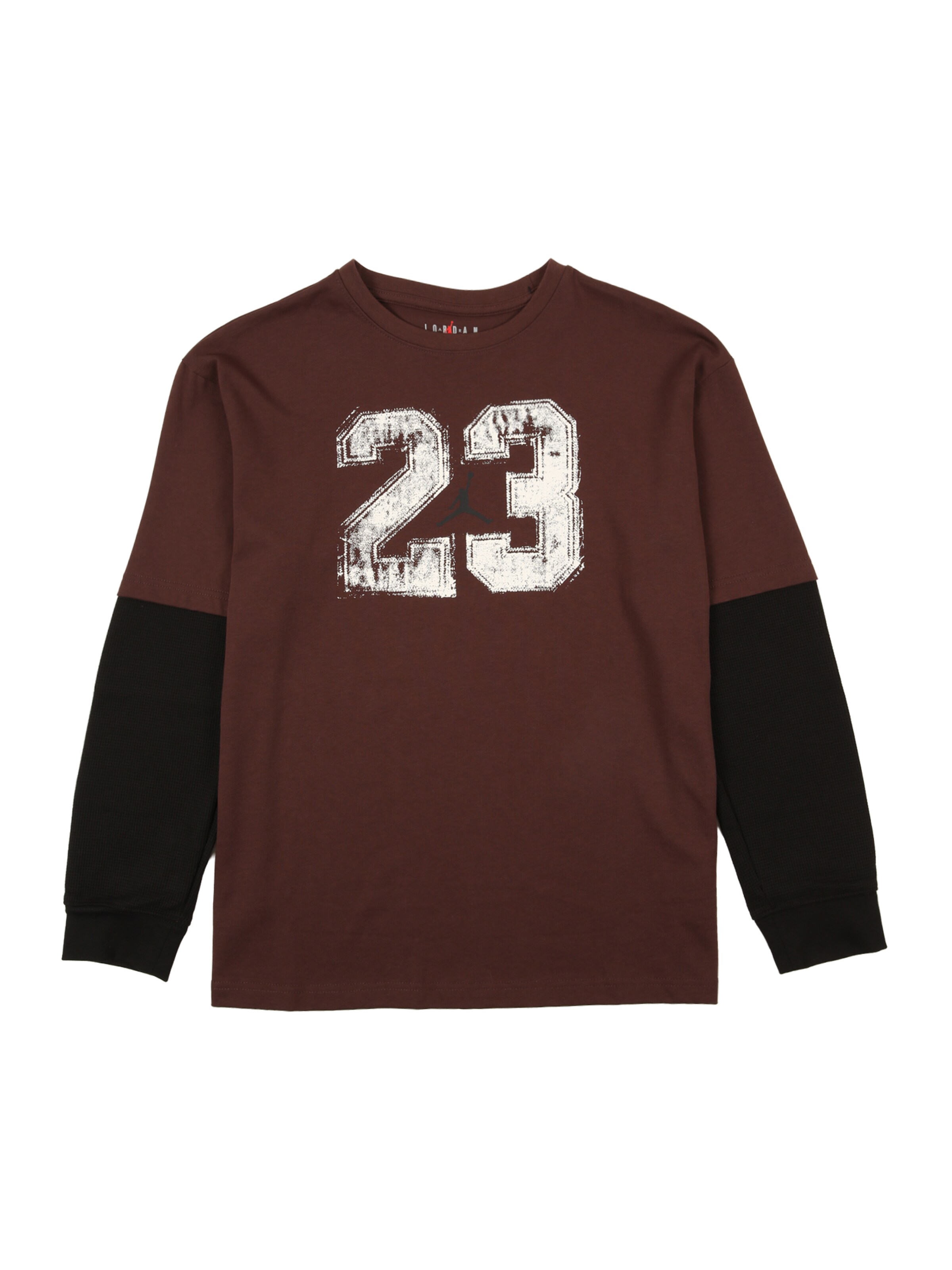 Jordan Tričko 'MVP 23' – hnědá: přední strana