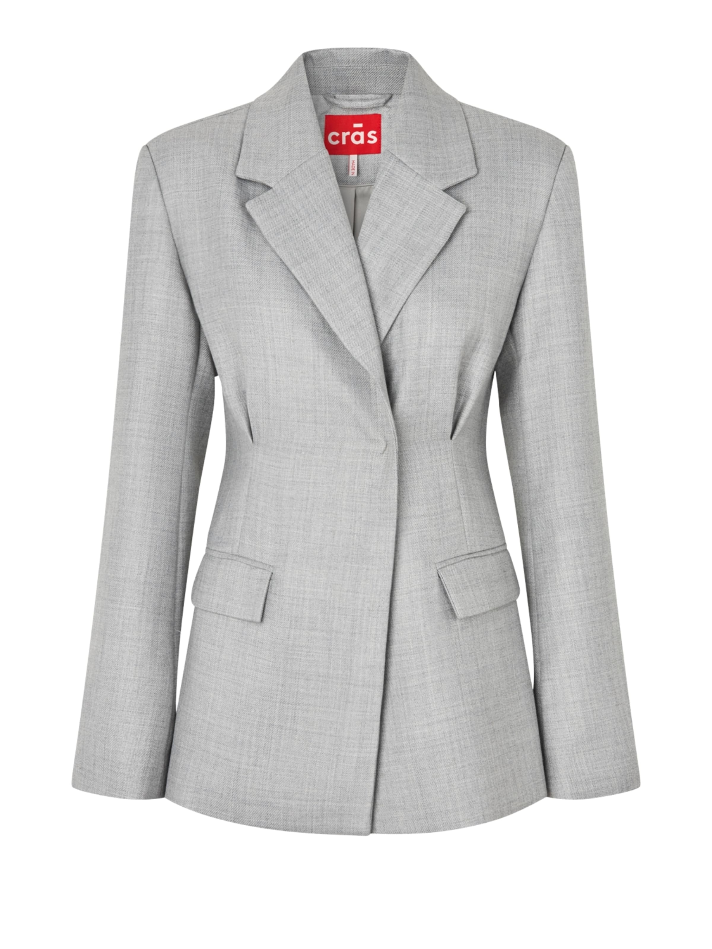 Crās Blézer ' Leonoracras ' - ezüst: elől