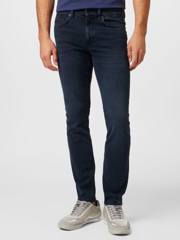 BOSS Black Slimfit Jeans 'Delaware' i blå: forside