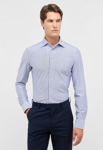 ETERNA Slim fit Zakelijk overhemd in Blauw: voorkant