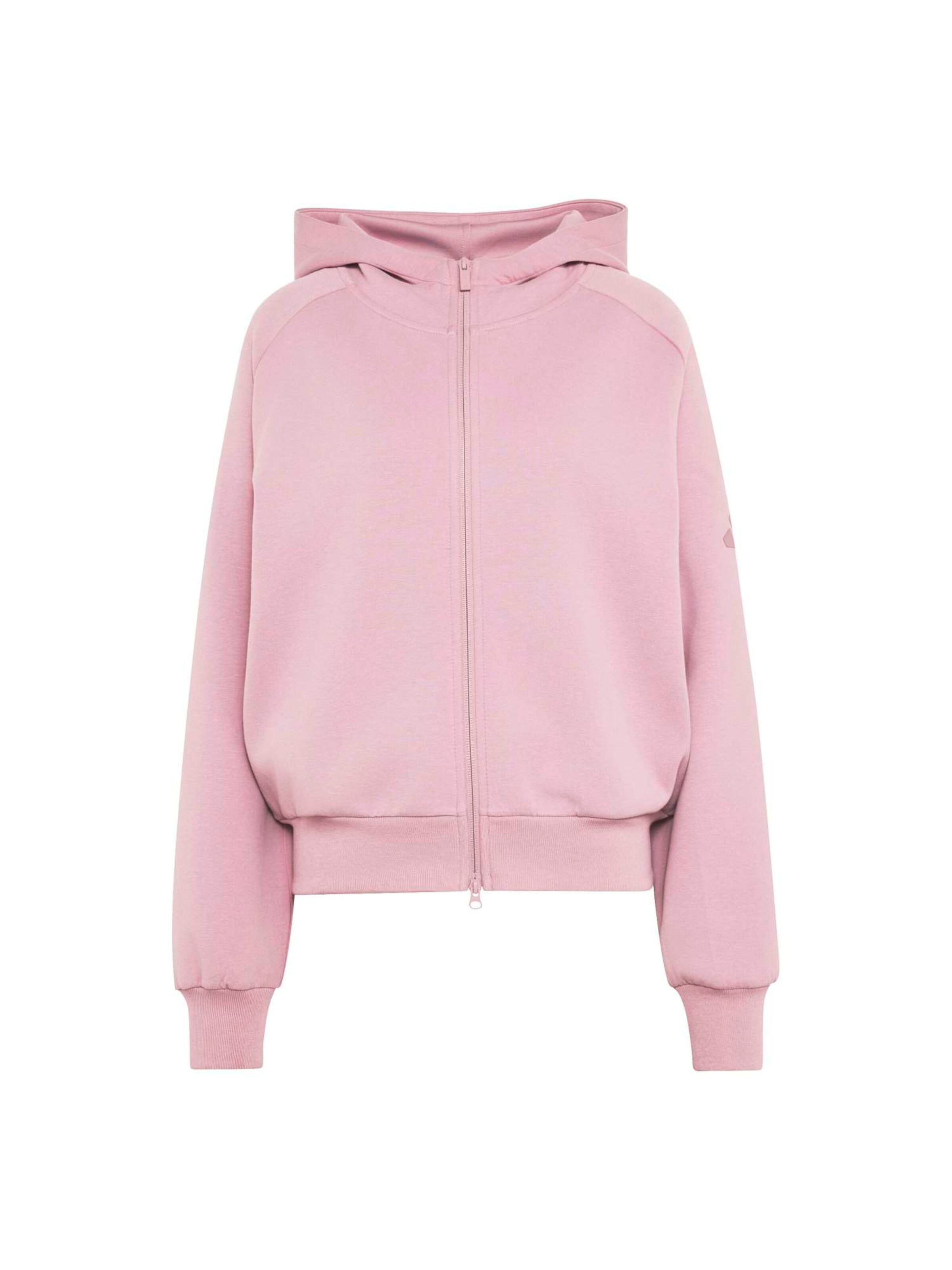 Veste de survêtement 'Soft Lux' ADIDAS SPORTSWEAR en violet : devant