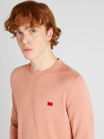 HUGO Red Pullover 'San Cassius-C1' i rød