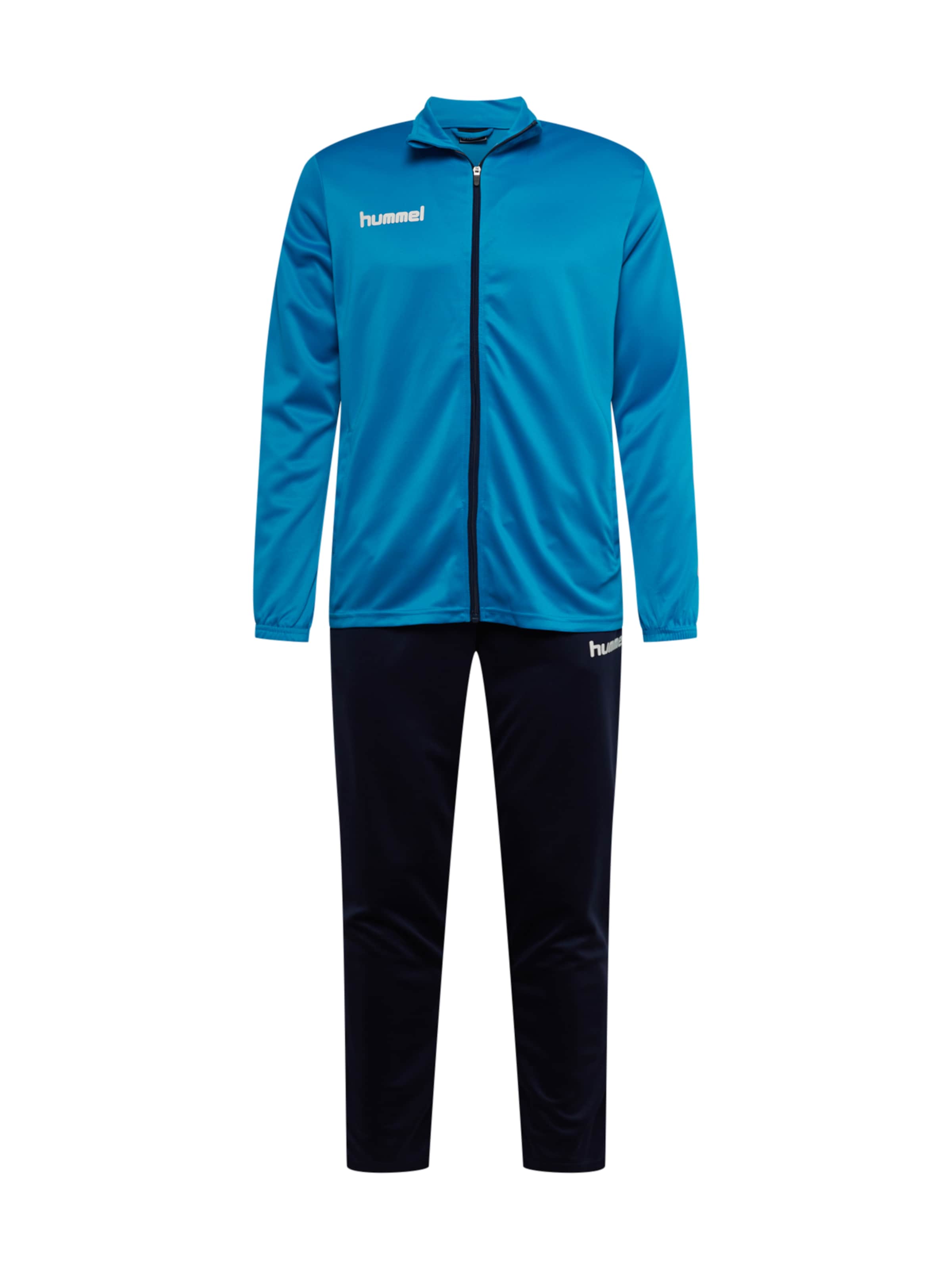 Hummel Træningsdragt i blå: forside
