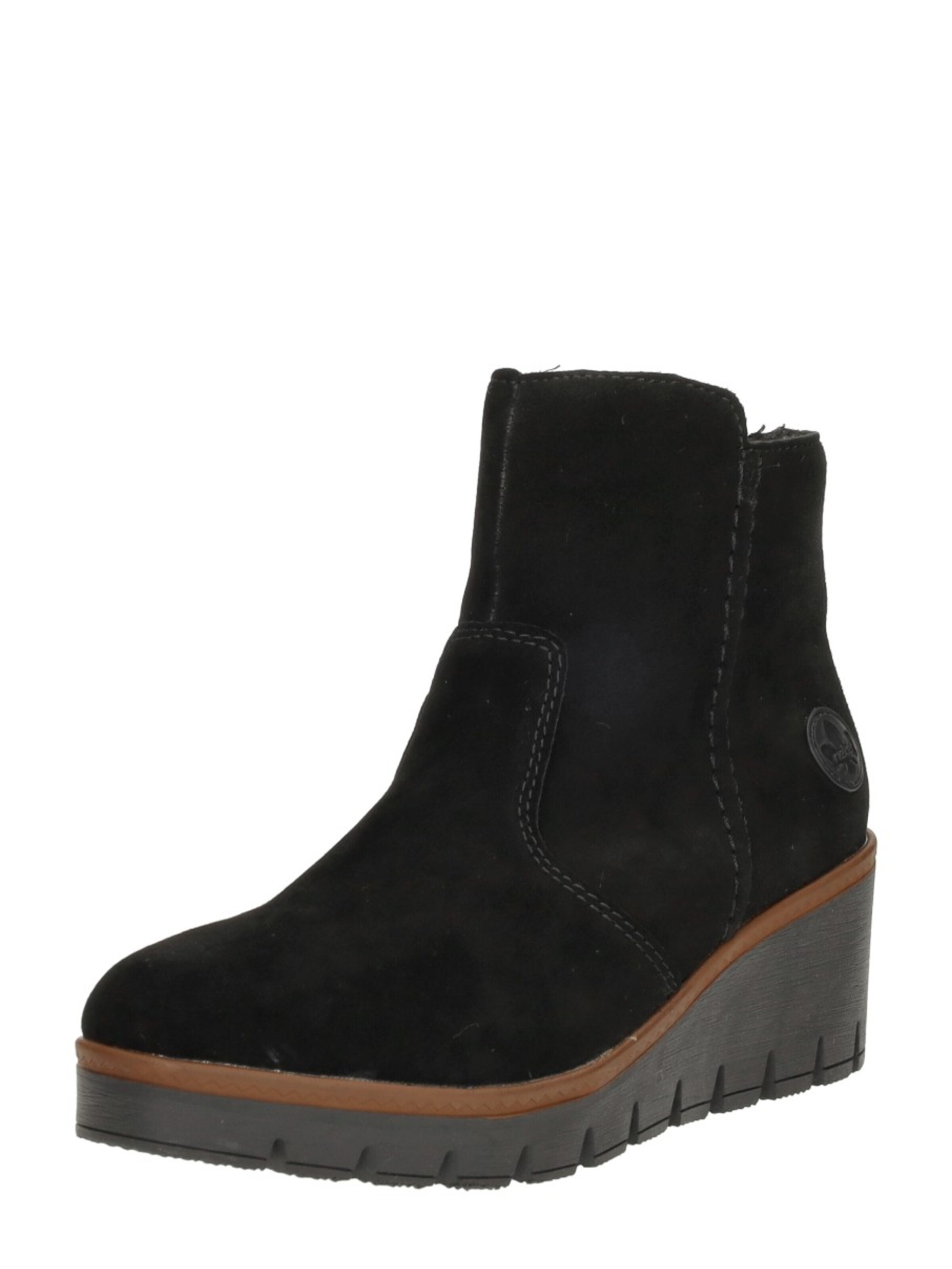 Rieker Boots 'Enkellaarsjes Hak' in Black