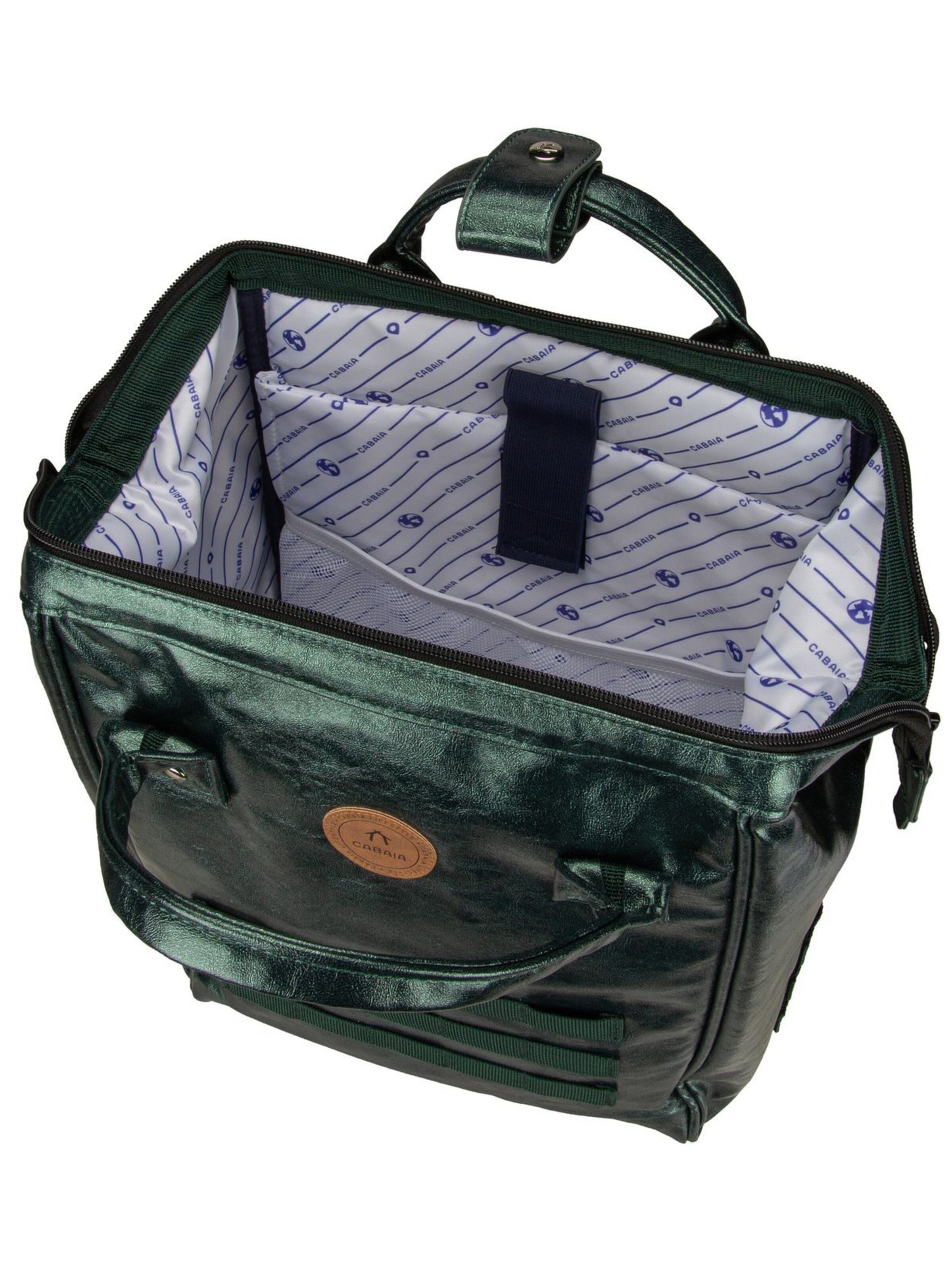 Cabaia Backpack 'Adventurer Iridescent' in Green