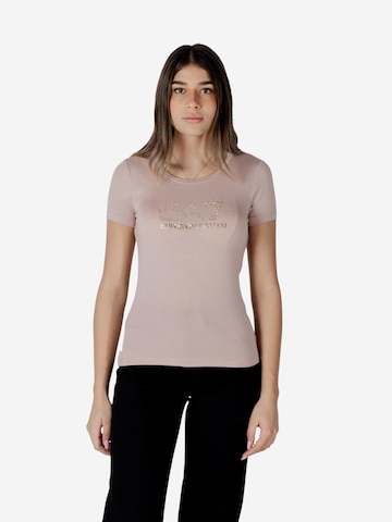 EA7 Emporio Armani - Camiseta '8NTT67 TJDQZ' en rosa: frente