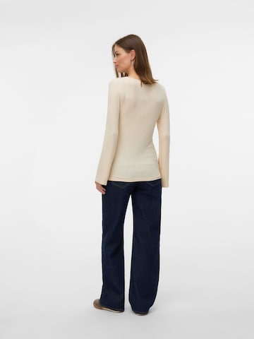 MAMALICIOUS Blouse in Beige
