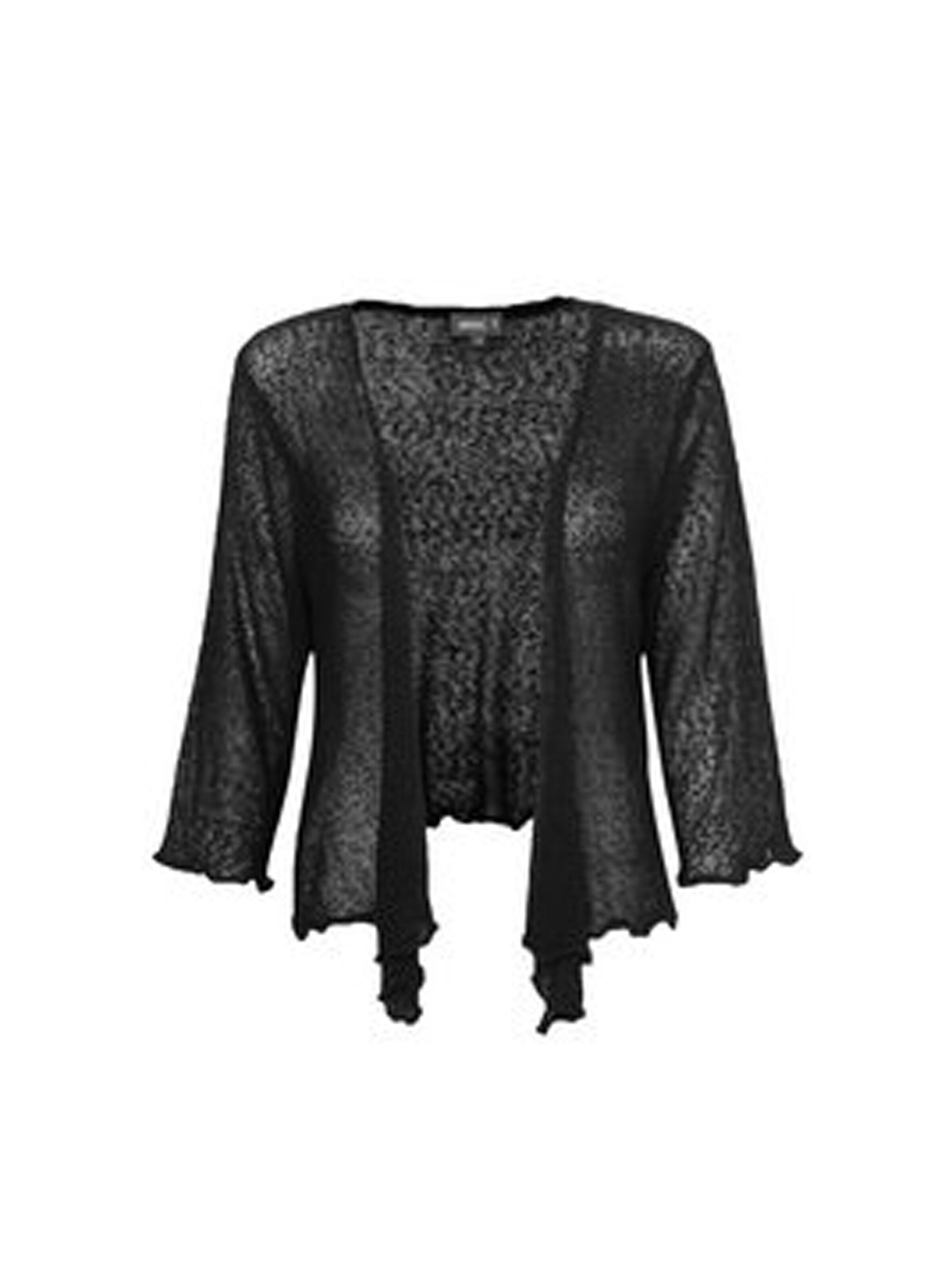 Cardigan Apricot en noir : devant