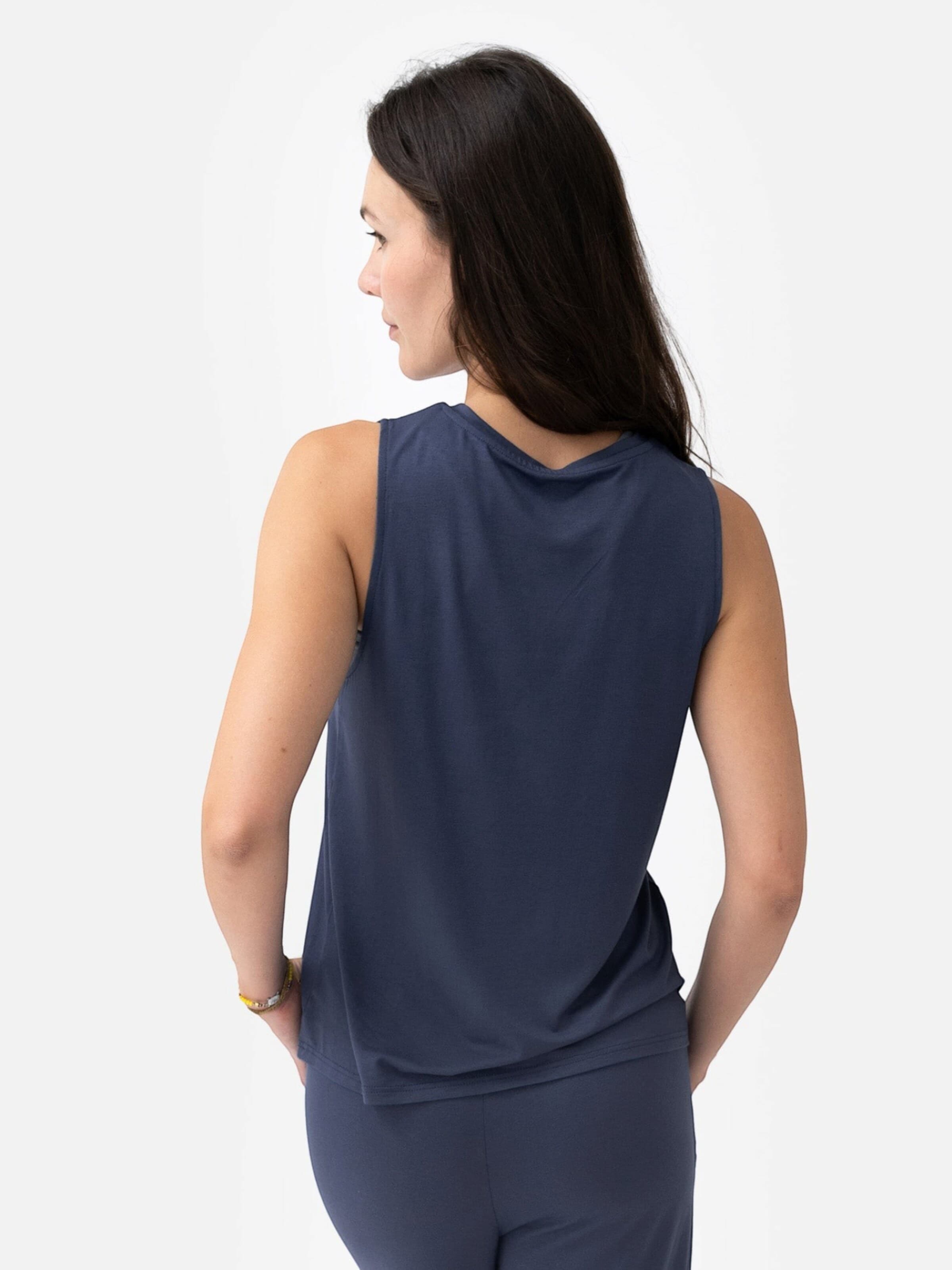 LOTUSCRAFTS Top 'Naima'‌‌‌‌‌‌‌‌‌ in Blau