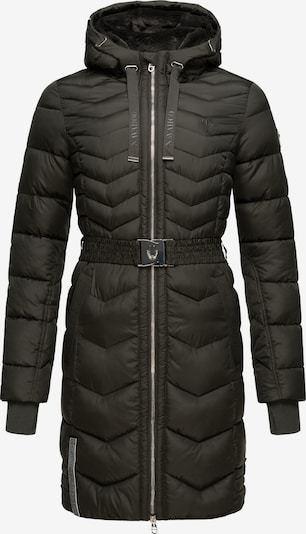 NAVAHOO Wintermantel 'Alpenveilchen# in grau / schwarz, Produktansicht