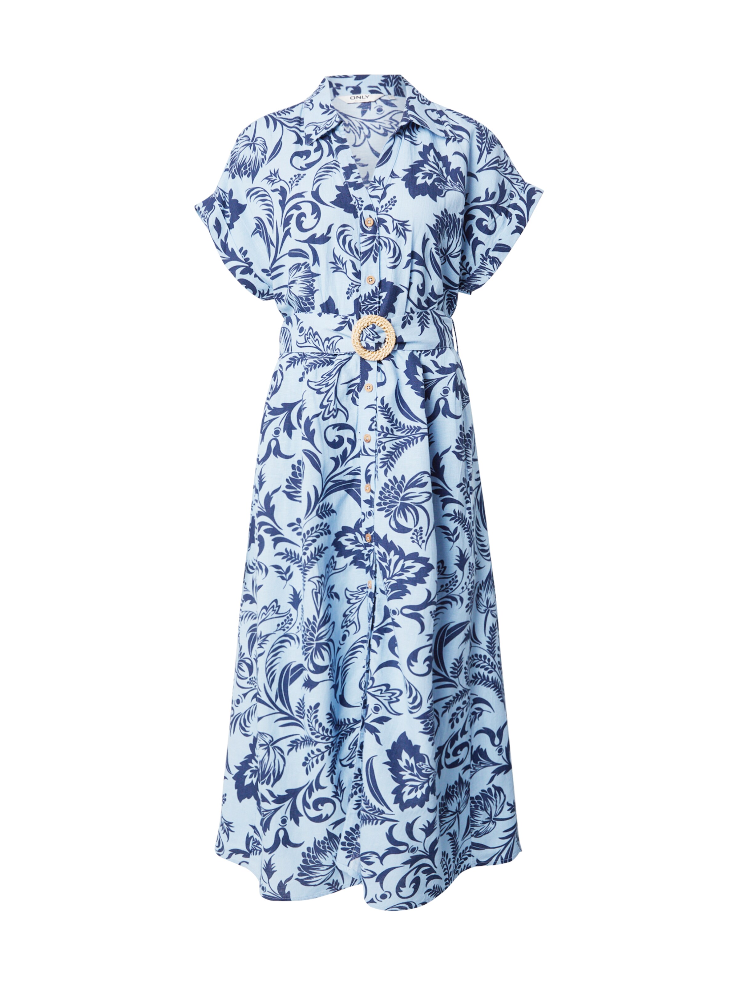 ONLY Košeľové šaty 'ONLJakiri' - Modrá: predná strana