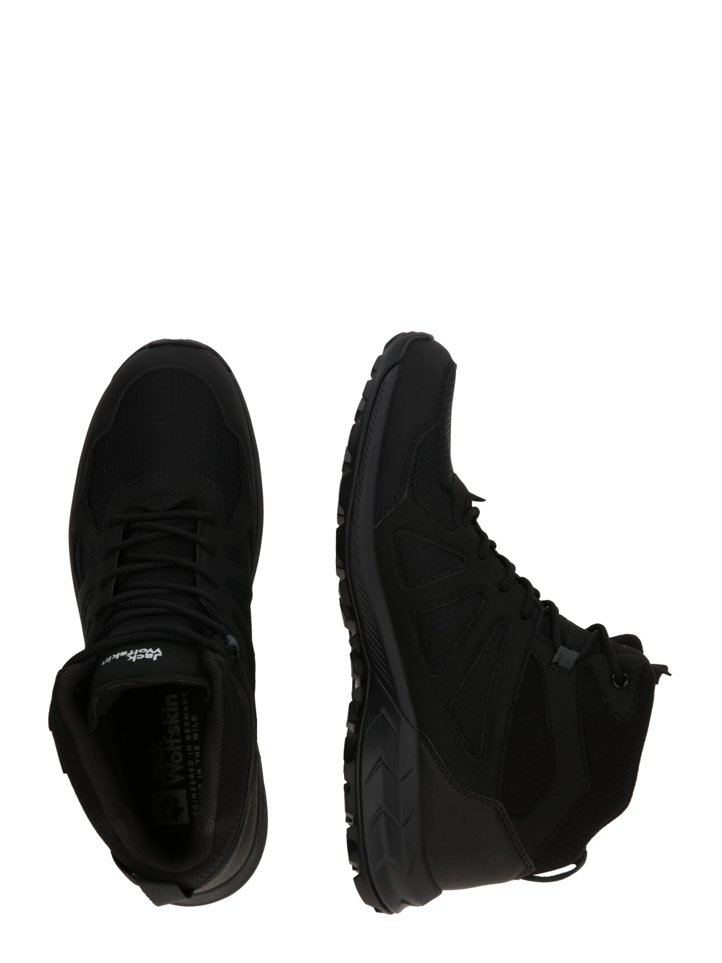 Boots 'Woodland 2' di JACK WOLFSKIN in nero