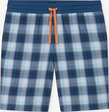 Pantalon de pyjama ' Mix & Relax ' SCHIESSER en bleu : devant