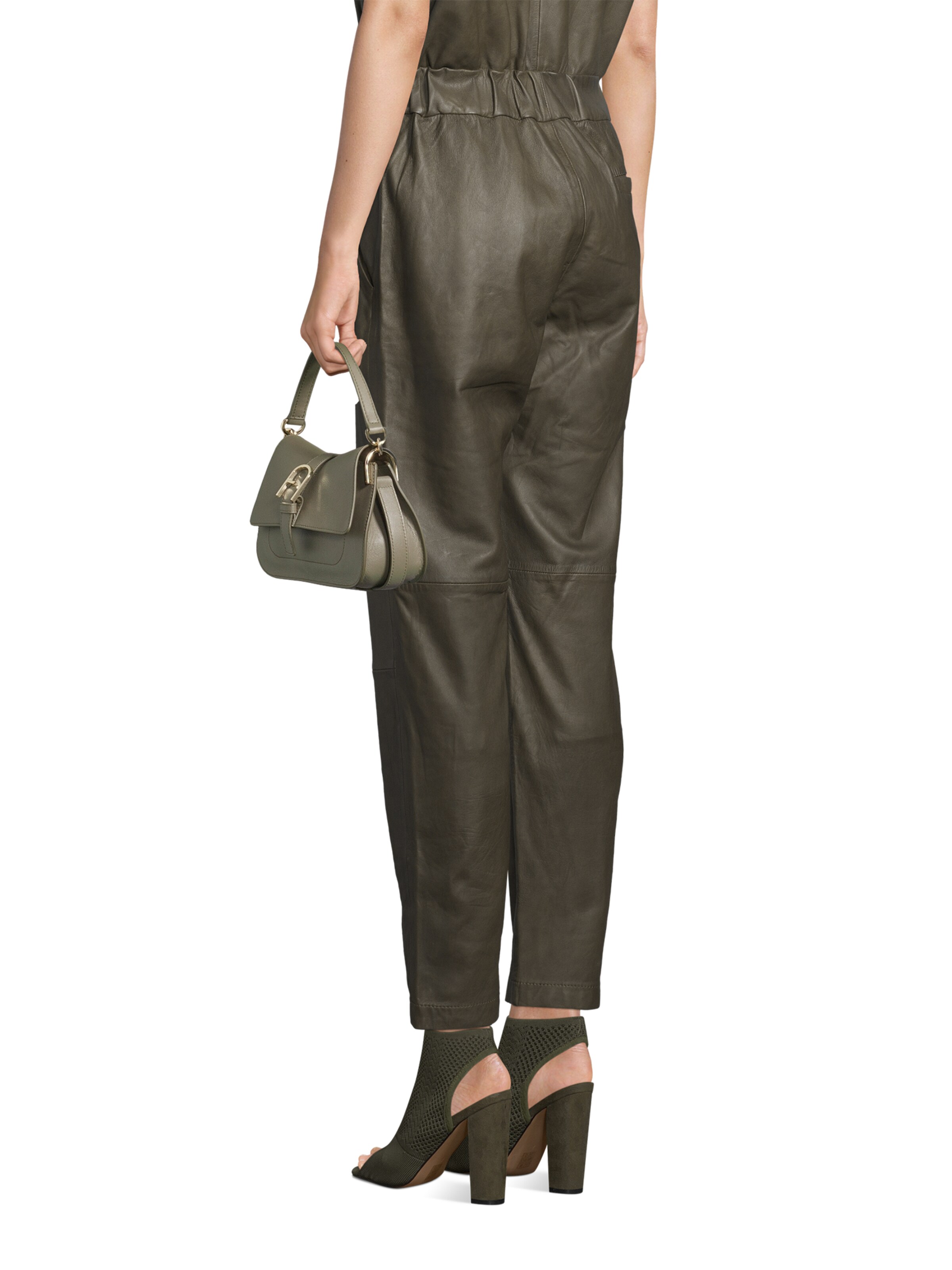 FURLA Handtas 'FLOW' in Groen