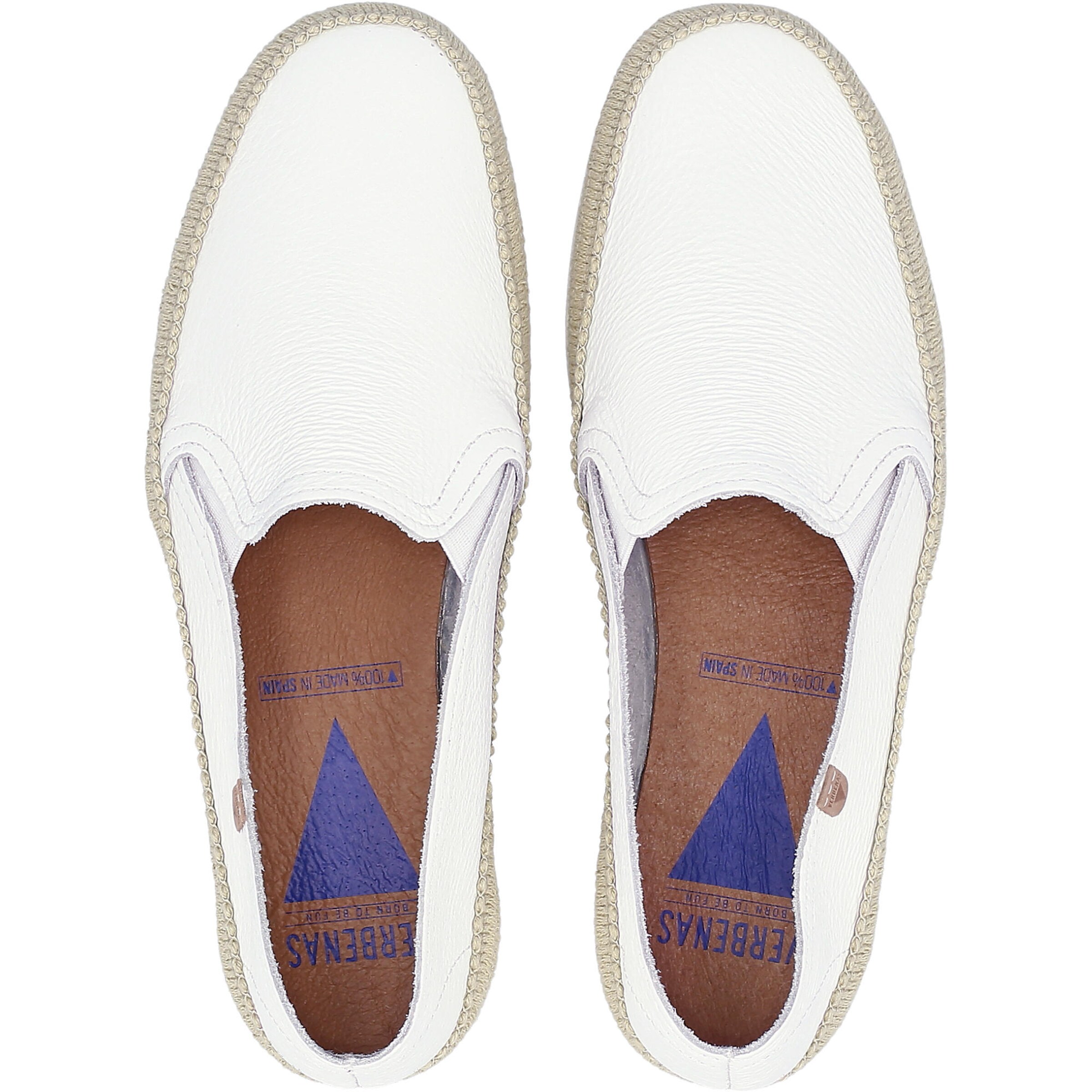 Frauen Halbschuhe VERBENAS Slipper in Weiß - FM83012 Frauen Halbschuhe VERBENAS Slipper in Weiß - FM83012